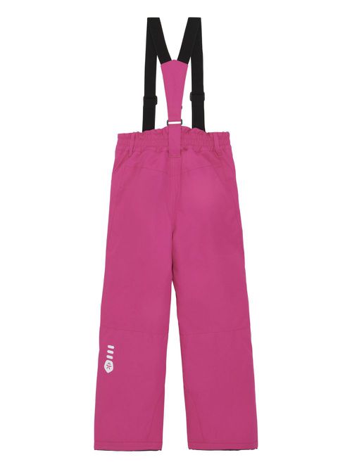 Logo-patch snow pants - Pink