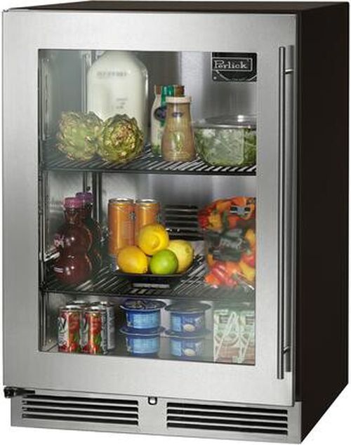 Perlick 24 Inch C-Series 24" Built In Undercounter Counter Depth Compact All-Refrigerator HC24RB43LL