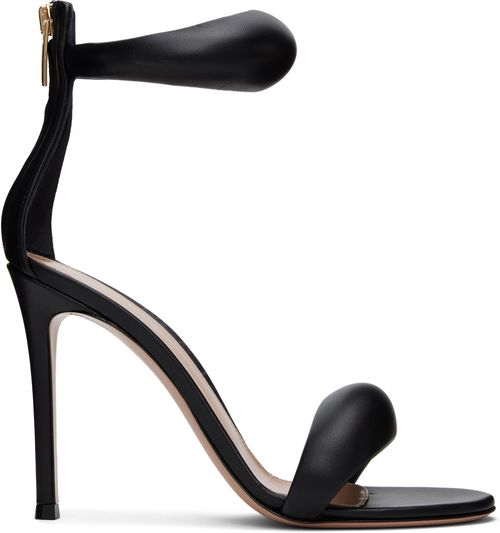 Gianvito Rossi Black Bijoux Heeled Sandals