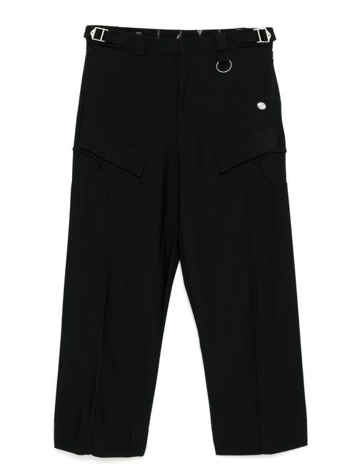 Panelled trousers - Black