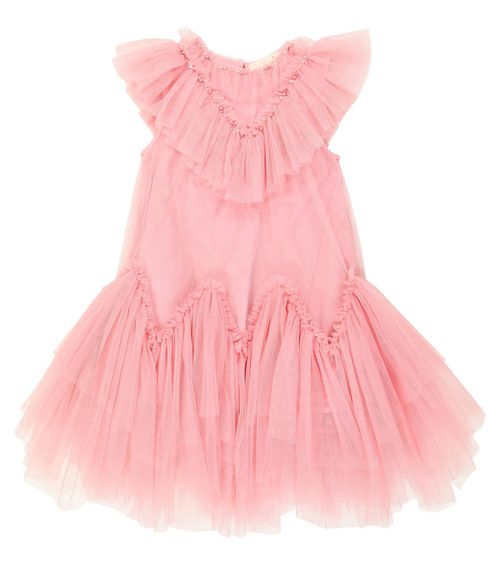 Tutu Du Monde Lacquer ruffled tulle dress