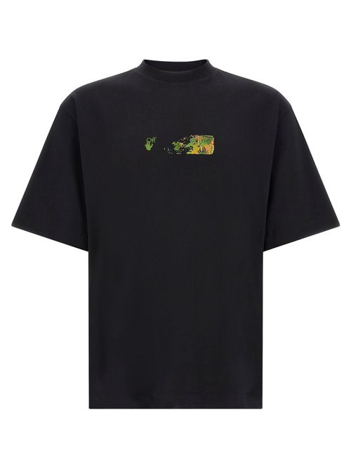 Spices Arrow Graphic Print T-Shirt — Black