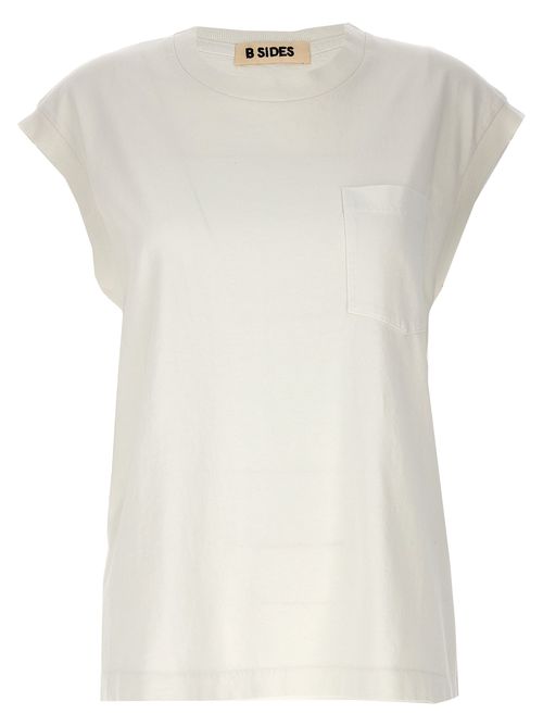 -Basic Tank Top Top Bianco-Donna