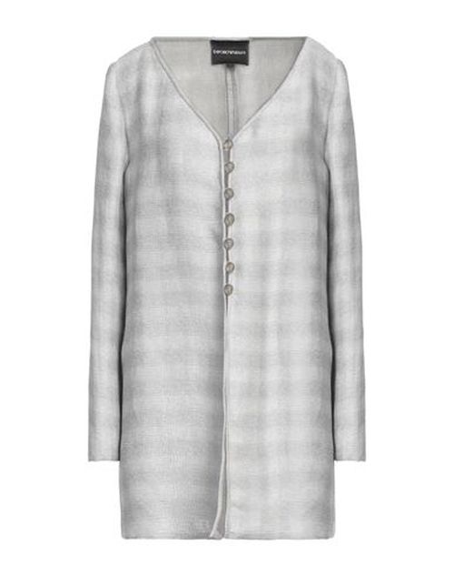 Woman Jacket Light grey Size 10 Viscose, Linen, Silk