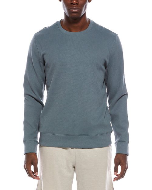 Heavyweight Waffle Crewneck Sweatshirt