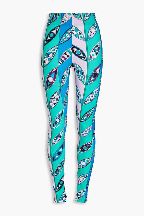 Printed stretch leggings