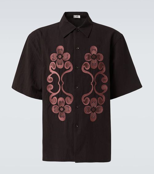 Reflection embroidered shirt
