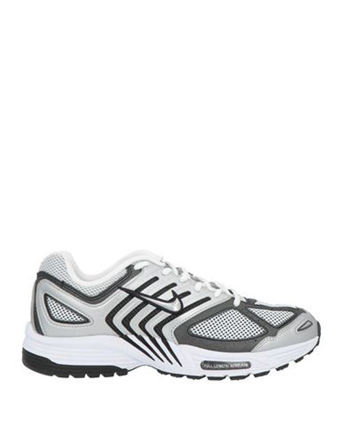 Man Sneakers Silver Size 4 Textile fibers, Synthetic material