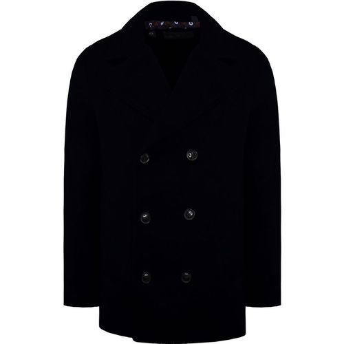 Ben Sherman Plain Mens Dark Navy Coat - Sma