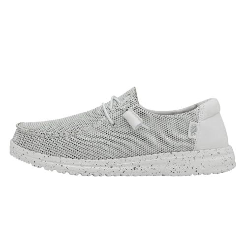 HEYDUDE Women's Wendy Sox Stone White