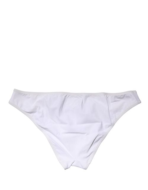 Nylon Stretch Brief — White