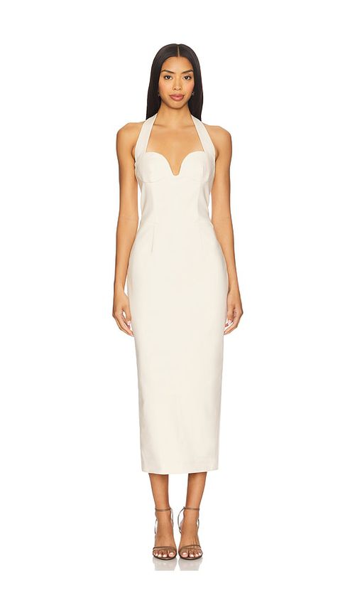 Camila Coelho KLEID HALEE in Ivory. Größe XS. Also in L, M