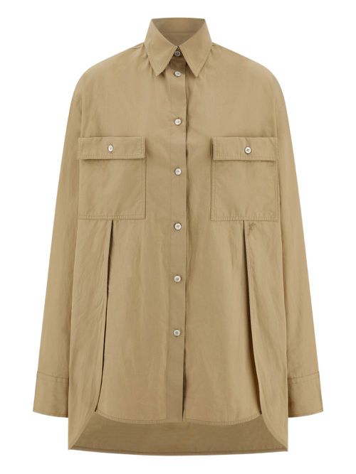 Ferragamo utility shirt - Neutrals