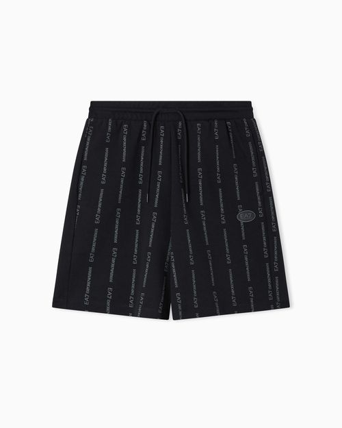 Graphic Series cotton-blend Bermuda shorts