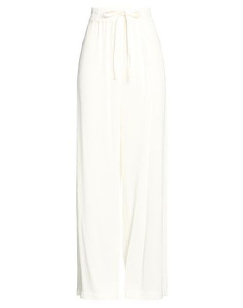 Woman Pants White Size 6 Viscose