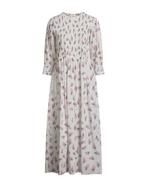Woman Maxi dress White Size XS Organic cotton