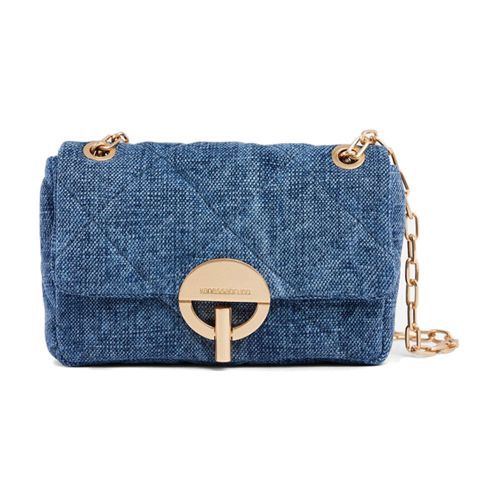 Linen nano Moon bag