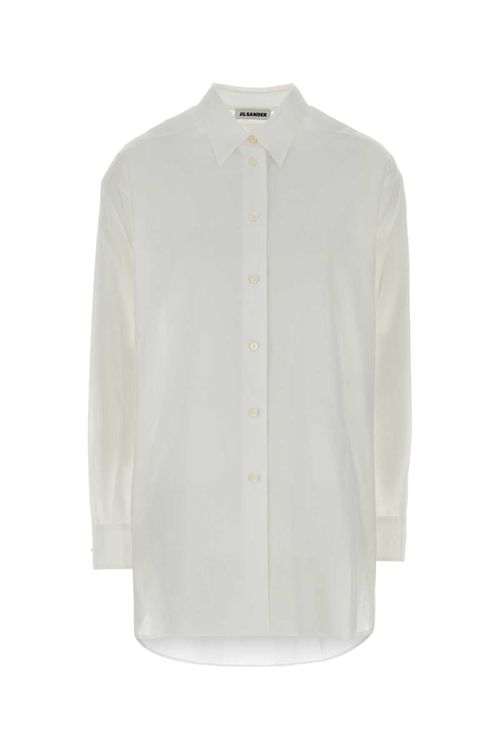 Cotton Muslin Shirt — White