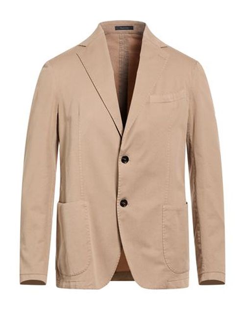 Man Blazer Sand Size 38 Cotton, Lyocell, Elastane