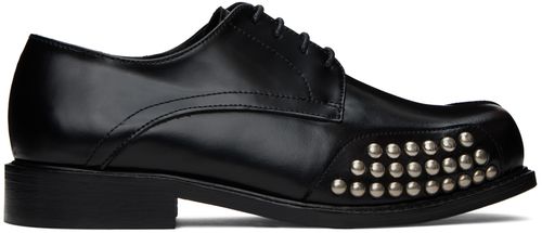 Stefan Cooke Black Stud Panel Derbys