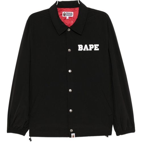 Logo printed jacket
