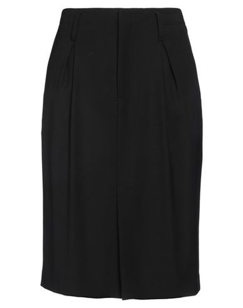 Woman Midi skirt Black Size 6 Viscose, Wool