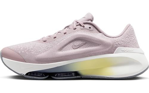 Nike Versair Women's Workout Shoes (DZ3547-003, Platinum Violet/Smokey Mauve/Soft Yellow)