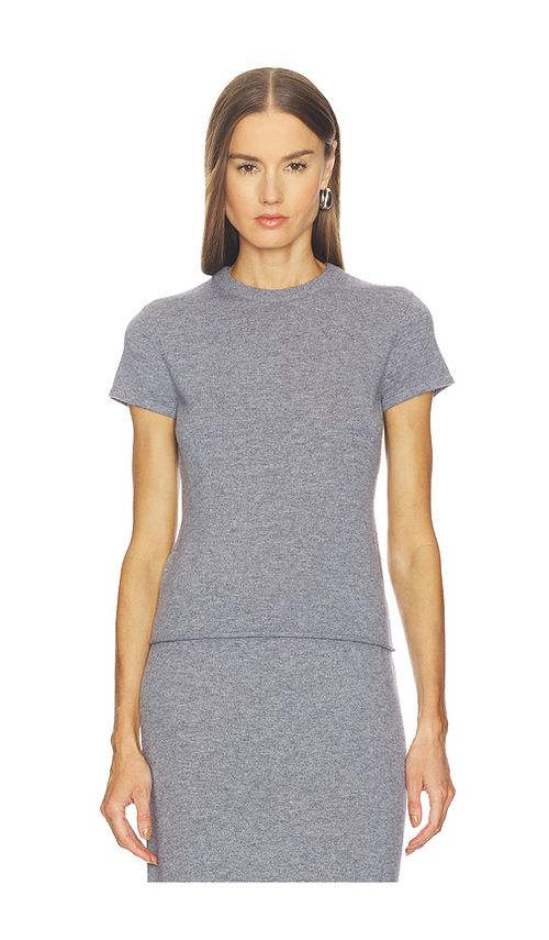 SRG Mattie Knit T-shirt in Grey. S. Also in