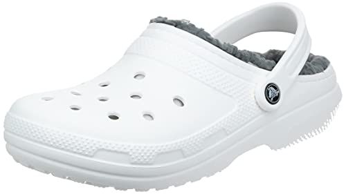 Crocs unisex adult Men's and Women's Classic Lined | Fuzzy Slippers Clog