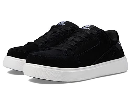 Volcom® Evolve EH Comp Toe Men Shoes – Suede and Leather Upper – Soft Insole – Memory Foam Cushioning Black/Wheat