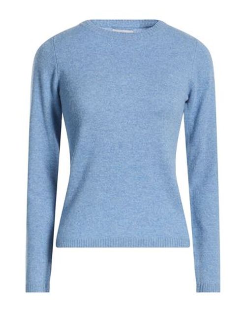 Helmur Woman Sweater Light blue Size S Cashmere