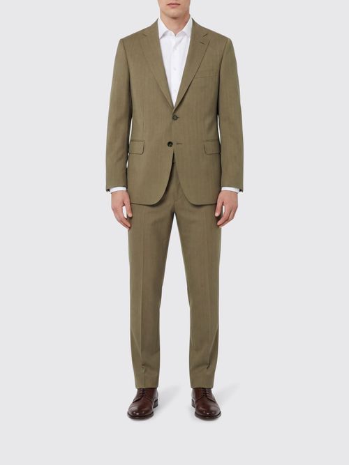Suit Men color Green