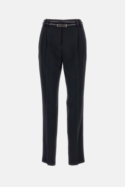 Black Straight Pant