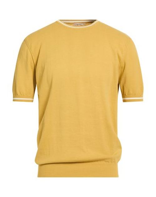 Man Sweater Marigold Size XL Cotton