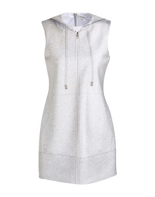 Woman Mini dress Grey Size 2 Polyester