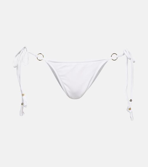 Side-tie triangle bikini bottoms