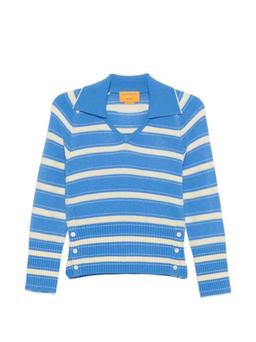 Port cashmere polo shirt