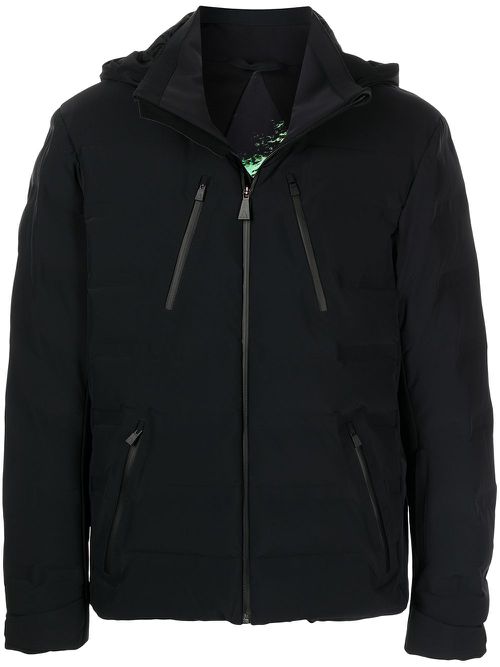 Nuke quilted-finish jacket - Black