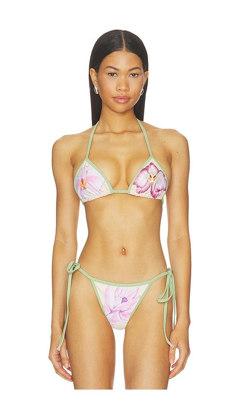 Juliet Johnstone The Bailey String Bikini Top in White. - S also in XS