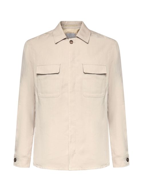 Lyocell And Linen Overshirt