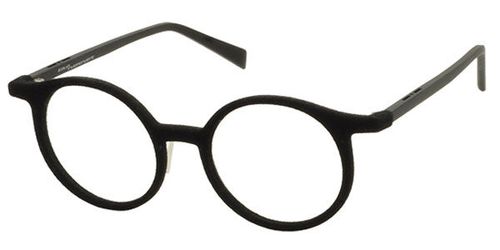 Italia Independent II 5568V Men's Glasses, Black, Size 45