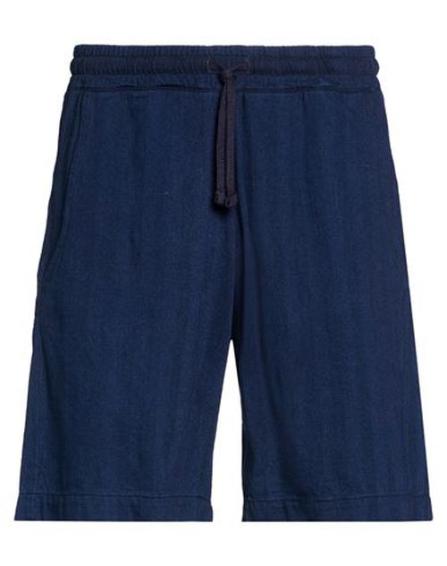 Man Shorts & Bermuda Shorts Midnight blue Size 28 Cotton