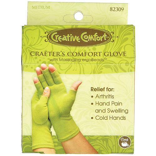 Dritz Creative Comfort Crafter's Comfort Gloves 1 Pair