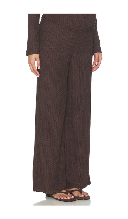HATCH The Edan Pull On Pant in Brown. - L also in M, S