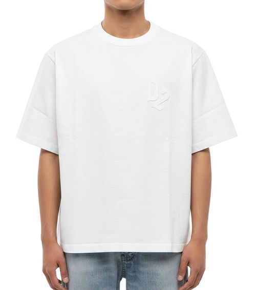 White Loose Logo T-Shirt