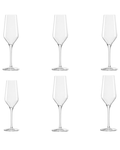Set of 6 Breckenridge Glassware: Flute