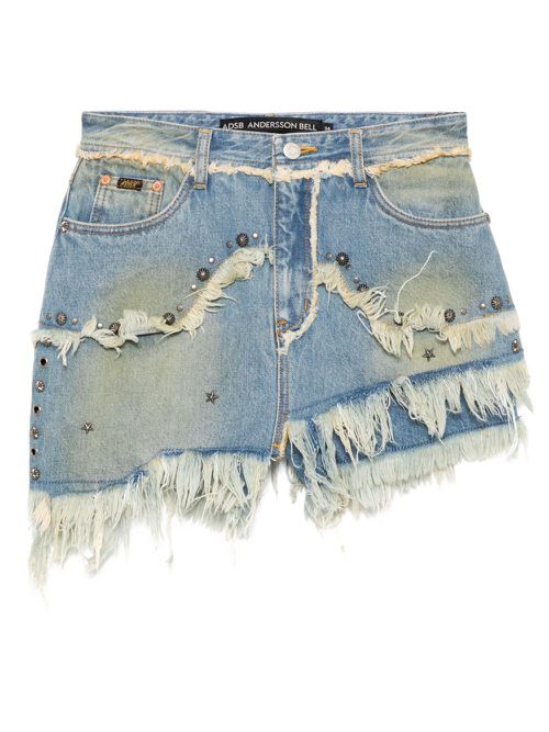 Andersson Bell denim shorts - Blue