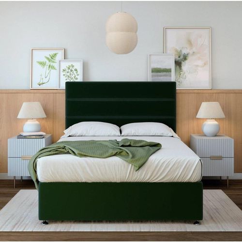 Majestic 1000 Pocket Sprung Plush Velvet Divan Set And Headboard