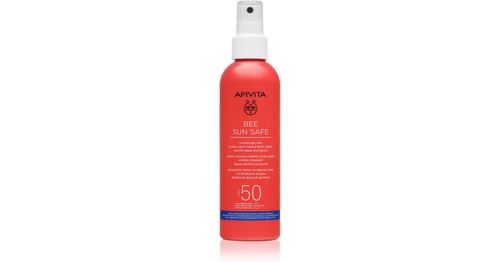 Apivita Bee Sun Safe Hydra Melting Ultra-Light Spray SPF50 latte abbronzante protettivo in spray SPF 50