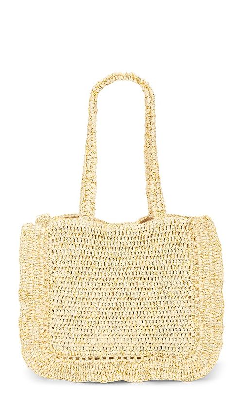 Nikki Beach Kamila Tote Bag in Beige